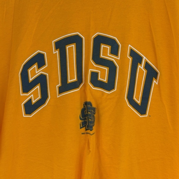 Jerzees Vintage SDSU Tee Shirt Unisex Size XL 100% Cotton - Picture 5 of 5
